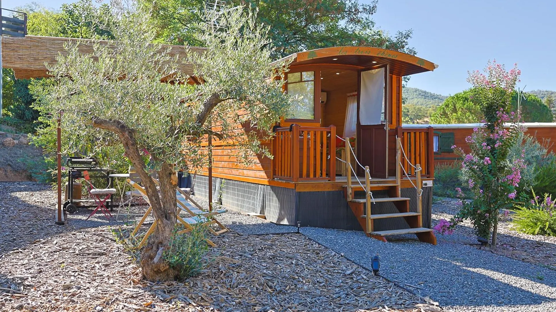 Roulotte Au Coeur Des Vignes, Hyeres Hotel Campingplads